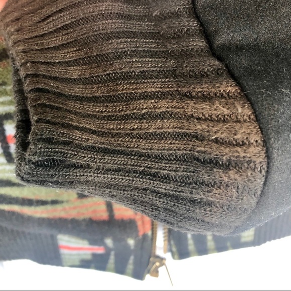 Pendleton Vintage Bomber Aztec/Cowboy Wool Jacket - Picture 8 of 8